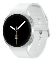 Samsung Galaxy Watch 8 3,81 cm (1.5") AMOLED 44 mm Digitaalne 480 x 480 pikslit Puutetundlik ekraan Hõbe WiFi GPS (satelliit)