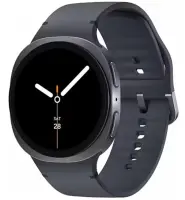 Samsung Galaxy Watch 8 3,81 cm (1.5") AMOLED 44 mm Digitaalne 480 x 480 pikslit Puutetundlik ekraan Grafiit WiFi GPS (satelliit)