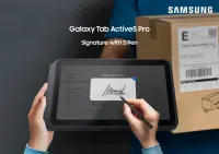 Samsung Galaxy Tab Active5 Pro Active5 Pro 5G Enterprise Edit Snapdragon LTE 256 GB 25,6 cm (10.1") 8 GB Wi-Fi 6 (802.11ax) Android 15 Roheline – pilt 8