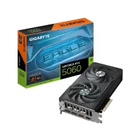 Graphics Card|GIGABYTE|NVIDIA GeForce RTX 5060|8 GB|GDDR7|128 bit|PCIE 5.0 16x|GPU 2550 MHz|Dual Slot Fansink|GV-N5060EAGLEOC-8GD