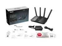 ASUS RT-BE82U BE6500 juhtmevaba ruuter 2.5 Gigabit Ethernet Kaks sagedusala (2,4 GHz / 5 GHz) Must – pilt 22
