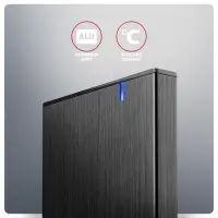 Axagon EE25-XA6C kõvakettaboks HDD/SSD ümbris Must 2.5" – pilt 6