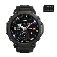 Amazfit T-Rex 3 Pro 3,81 cm (1.5") AMOLED 48 mm Digitaalne 480 x 480 pikslit Puutetundlik ekraan Must WiFi GPS (satelliit) – pilt 9