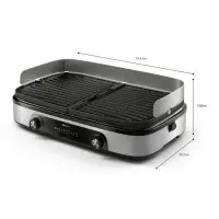 Philips HD6222/90 Table Grill, Black/Stainless Steel | Philips – pilt 2