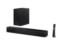 Sharp Compact 2.1 Soundbar with Wireless Subwoofer | HT-SBW121 | 240 W | Bluetooth | Black | Wireless connection