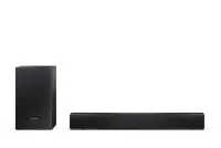Sharp Compact 2.1 Soundbar with Wireless Subwoofer | HT-SBW121 | 240 W | Bluetooth | Wireless connection | Black – pilt 2
