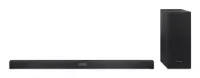 Sharp 2.1ch Ultra-slim Dolby Atmos/DTS Virtual: X Soundbar with Wireless Subwoofer | HT-SBW320 | 360 W | Bluetooth | Wireless connection | Black – pilt 3