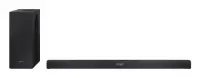 Sharp 2.1ch Ultra-slim Dolby Atmos/DTS Virtual: X Soundbar with Wireless Subwoofer | HT-SBW320 | 360 W | Bluetooth | Wireless connection | Black – pilt 6