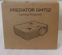 SALE OUT. Acer PREDATOR GM712 Projector, DLP, 4K UHD, 4000lm, 20000/1, HDMI, Black | SALE OUT. Acer | PREDATOR GM712 | 4K UHD (3840 x 2160) | 3600 ANSI lumens | Black | USED