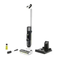 Vacuum Cleaner|KARCHER|Three-in-one floor cleaner FCV 3|Upright/Wet/dry/Cordless|White|Weight 3.8 kg|1.056-122.0