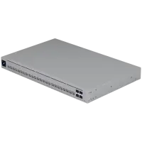 Ubiquiti Layer 3 Etherlighting switch USW-PRO-HD-24-EU, (22) 2.5 GbE, (2) 10 GbE ports, (4) 10G SFP+ ports. DC power backup ready – pilt 2