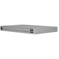 Ubiquiti Layer 3 Etherlighting switch USW-PRO-HD-24-EU, (22) 2.5 GbE, (2) 10 GbE ports, (4) 10G SFP+ ports. DC power backup ready – pilt 3