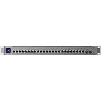 Ubiquiti USW-PRO-XG-24-EU Layer 3 Etherlighting 16x 10 GbE, 8x 2.5 GbE, and 2x 25G SFP28 ports