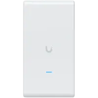 Ubiquiti U6-Mesh-Pro-EU Indoor/outdoor WiFi 6 AP with 4 spatial streams, an integrated super antenna, and a gigabit passthrough port