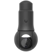 Ubiquiti UVC-G6-PTZ-B All-weather, 4K dual-lens camera with 10x hybrid zoom, 1/1.8" 8MP image sensor, Multi-TOPS AI Engine, and ultra-low latency pan-tilt-zoom control for motion tracking