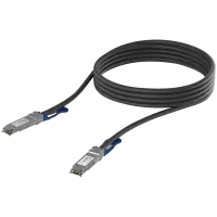Ubiquiti UACC-DAC-QSFP28-0.5M QSFP28 direct attach cable with a 100 Gbps max data rate, Compatible with QSFP28 and QSFP+ interfaces