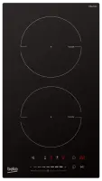 BEKO Hob | HDI32400TO | Induction | Number of burners/cooking zones 2 | Touch control | Timer | Black