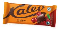 Tume sokolaad KALEV kirssidega 100g