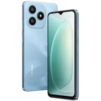 Blackview WAVE 9C 6.56" HD IPS 720x1612 60Hz 4+64GB SC9863A (T603) Octa Core 1.6GHz CAM 8MP/13MP Face recognition 5000mAh No Charger  Android 15 Ripple Blue