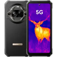 Blackview BL9000 Pro 5G 6.78" Corning 7t FHD+IPS 1080x2460 120Hz, 12GB/512GB, MT6891Z Octa-core 2.6GHz, 50MP Front/13MP+50MP Back Camera, Battery 8800mAh NO Charger, Type-C, NFC, FLIR Thermal imaging, Android 14, Dual SIM, SD card slot, Phantom Black