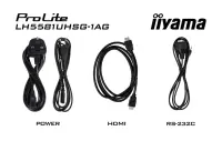 iiyama LH5581UHSG-1AG infoekraan Digital signage lameekraan 138,7 cm (54.6") WiFi 500 cd/m² 4K Ultra HD Valge Sisseehitatud protsessor Android 24/7 – pilt 2