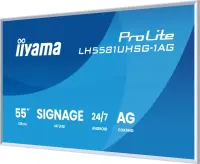 iiyama LH5581UHSG-1AG infoekraan Digital signage lameekraan 138,7 cm (54.6") WiFi 500 cd/m² 4K Ultra HD Valge Sisseehitatud protsessor Android 24/7 – pilt 5