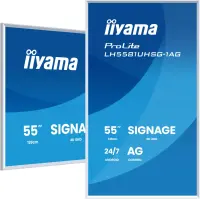 iiyama LH5581UHSG-1AG infoekraan Digital signage lameekraan 138,7 cm (54.6") WiFi 500 cd/m² 4K Ultra HD Valge Sisseehitatud protsessor Android 24/7 – pilt 15