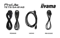 iiyama TE7515A-B1AG infoekraan Interaktiivne lamekuvar 190,5 cm (75") WiFi 550 cd/m² 4K Ultra HD Must Puutetundlik ekraan Sisseehitatud protsessor Android – pilt 21