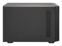 QNAP TL-D800S kõvakettaboks HDD/SSD ümbris Must, Hall 2.5/3.5"