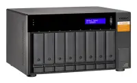 QNAP TL-D800S kõvakettaboks HDD/SSD ümbris Must, Hall 2.5/3.5" – pilt 6