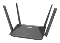 Asus | RT-AX52 Pro AX3000 AiMesh wireless router | 802.11ax | 574/2402 Mbit/s | Ethernet LAN (RJ-45) ports 3 | Mesh Support Yes | MU-MiMO No | No mobile broadband | Antenna type External – pilt 6