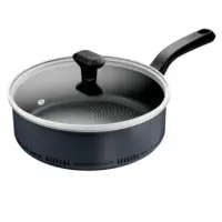 TEFAL Pot | H0563242 | 24 cm | Titanium | Grey | Lid included