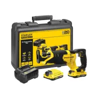 Stanley | 18V V20 Reciprocating Saw - 2 x 2.0Ah Kitbox | SFMCS300D2K-QW | 18 V