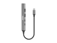 PORT CONNECT | USB-C Hub with 4 USB ports, 1X USB-C, 100W