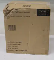 SALE OUT. Caso Turbo Hot Water Dispenser | Hot 7 | Water Dispenser | 2200-2600 W | 2.7 L | Plastic/Stainless Steel | Black/Stainless Steel | DAMAGED PACKAGING, BROKEN INER PACKAGING, DAMAGED GLASS CONTAINER – pilt 8