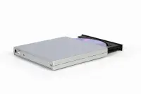 Gembird External USB DVD drive | DVD-USB-021-SV | Interface USB 2.0 | CD/DVD | CD read speed 24 x | CD write speed 24 x | Silver