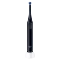 Oral-B Electric Toothbrush | iO2 | Rechargeable | For adults | Number of brush heads included 1 | Number of teeth brushing modes 3 | Night Black