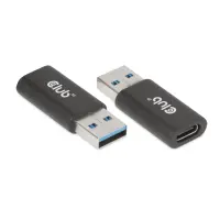 CLUB3D CAC-1525 kaabli soomuutja USB A USB TYPE C Must