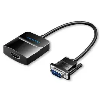I/O CONVERTER HDMI TO VGA/USB AUDIO 0.15M ACNBB VENTION