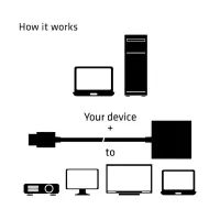 CLUB3D CAC-1302 videokaabliadapter 0,5 m HDMI tüüp A (Standard) VGA (D-Sub) Must – pilt 8