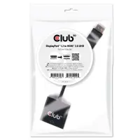 CLUB3D DisplayPort 1.2 to HDMI 2.0 UHD Active Adapter