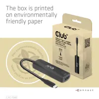 CLUB3D CAC-1588 videokaabliadapter 0,17 m USB tüüp-C HDMI Must – pilt 4
