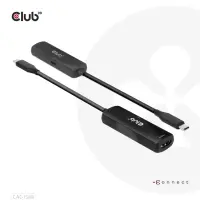 CLUB3D CAC-1588 videokaabliadapter 0,17 m USB tüüp-C HDMI Must – pilt 13