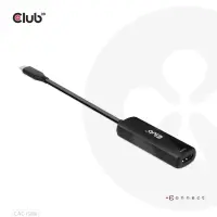 CLUB3D CAC-1588 videokaabliadapter 0,17 m USB tüüp-C HDMI Must – pilt 14