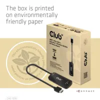 CLUB3D CAC-1335 videokaabliadapter 1 m HDMI + USB DisplayPort Must – pilt 6
