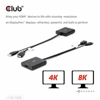 CLUB3D CAC-1335 videokaabliadapter 1 m HDMI + USB DisplayPort Must – pilt 15