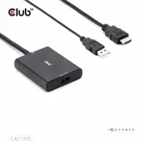 CLUB3D CAC-1335 videokaabliadapter 1 m HDMI + USB DisplayPort Must – pilt 19