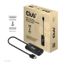 CLUB3D CAC-1336 videokaabliadapter 1 m HDMI + USB USB tüüp-C Must – pilt 10