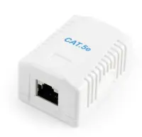 CABLE ACC MOUNT BOX CAT5E FTP/NCAC-1F5E-01 GEMBIRD