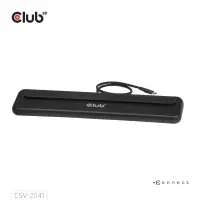 CLUB3D CSV-2541 sülearvuti dokk ja pordireplikaator Dokkimine USB 3.2 Gen 1 (3.1 Gen 1) Type-C Must – pilt 10